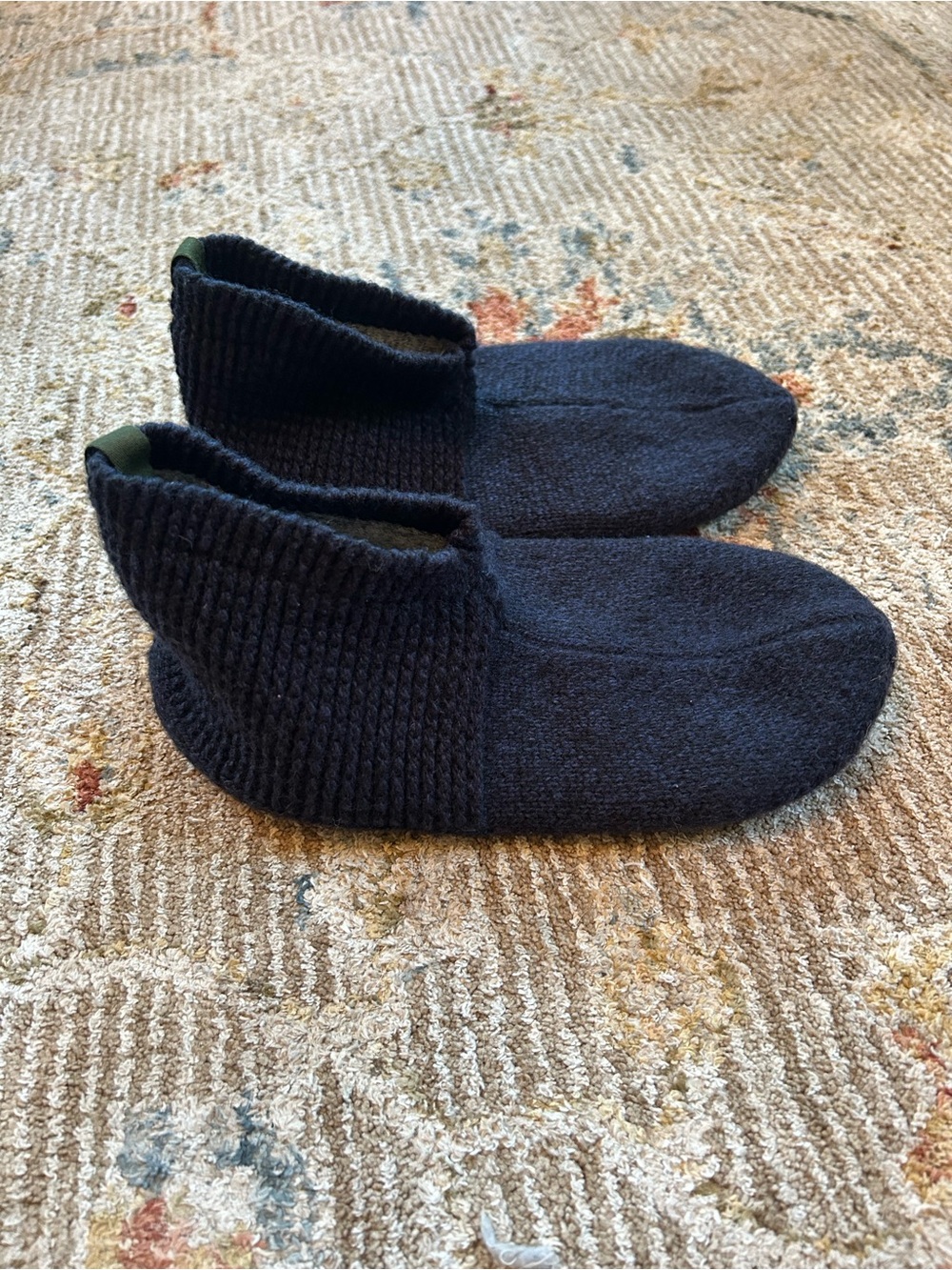 Bombas Women's Black Cozy Ankle Slipper Socks